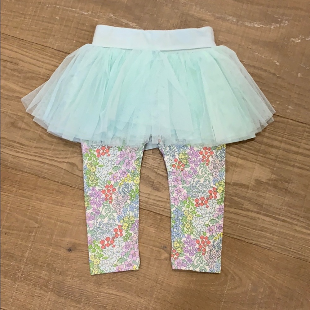 Baby Gap Leggings with Tulle Skirt